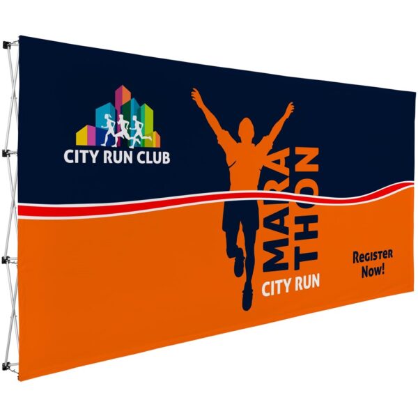 banner wall frame 4500mx 2250m and Bag